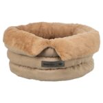 Trixie Hondenmand Liano Soft Rond Zand / Bruin - 45 x 45 x 20 cm