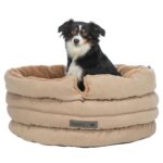 Trixie Hondenmand Liano Soft Rond Zand / Bruin - 45 x 45 x 20 cm