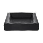 Bia Bed Kunstleer Hoes Hondenmand Zwart - Bia-6 100 x 80 x 15 cm