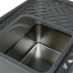 Trixie Kattenbak Hop-In Rvs Grijs - 40 x 52 x 39 cm