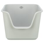 Trixie Kattenbak Pavo Hoge Rand Grijs - 44 x 55 x 32 cm
