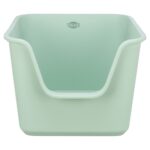 Trixie Kattenbak Pavo Hoge Rand Groen - 44 x 55 x 32 cm