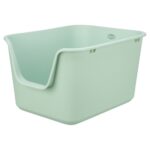 Trixie Kattenbak Pavo Hoge Rand Groen - 44 x 55 x 32 cm