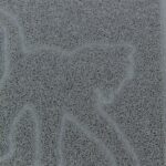 Trixie Kattenbakmat Kattensilhouet Pvc Lichtgrijs - 48 x 35 cm
