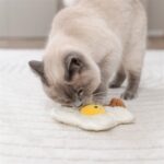 Trixie Gebakken Ei Xxl Pluche Met Amerikaanse Catnip - 18 cm