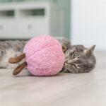 Trixie Perzik Xxl Pluche Met Amerikaanse Catnip - 20 cm