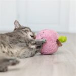Trixie Perzik Xxl Pluche Met Amerikaanse Catnip - 20 cm