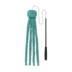 Trixie Kattenhengel Telescopisch Grote Katten Met Pluche Octopus Groen - 106 cm