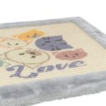 Trixie Krabmat Mimi Met Speeltje Grijs - 70 x 45 cm