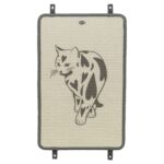 Trixie Krabmat Met Print Taupe - 55 x 35 cm