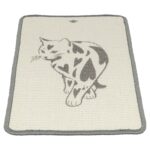 Trixie Krabmat Met Print Taupe - 55 x 35 cm