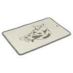 Trixie Krabmat Met Print Taupe - 55 x 35 cm