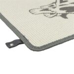 Trixie Krabmat Met Print Taupe - 55 x 35 cm