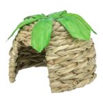 Trixie Huis Gras Met Maisbladeren - 16 x 16 x 12 cm