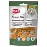 Trixie Ocean Mix Met Kippenborst En Catnip - 50 g