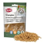 Trixie Triangles Met Kippenborst En Catnip - 50 g