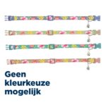Trixie Kattenhalsband Bloemen Motief Assorti - 20-34 x 1 cm
