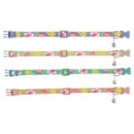 Trixie Kattenhalsband Bloemen Motief Assorti - 20-34 x 1 cm