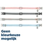 Trixie Kattenhalsband Hanenpoot Motief Assorti - 20-30 x 1 cm