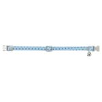 Trixie Kattenhalsband Stippen Motief Blauw - 20-30 x 1 cm