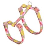 Trixie Kattentuigje Met Riem Bloemen Motief Assorti - 27-45 x 1 cm
