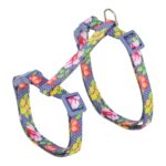 Trixie Kattentuigje Met Riem Bloemen Motief Assorti - 27-45 x 1 cm