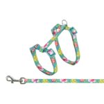 Trixie Kattentuigje Met Riem Bloemen Motief Assorti - 27-45 x 1 cm