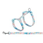 Trixie Kattentuigje Met Riem Flower Power Motief Assorti - 35-59 x 1,3 cm