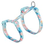 Trixie Kattentuigje Met Riem Flower Power Motief Assorti - 35-59 x 1,3 cm