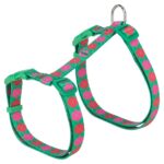 Trixie Kattentuigje Met Riem Flower Power Motief Assorti - 35-59 x 1,3 cm