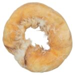Trixie Denta Fun Rabbit Rings Met Kippenborst - 9,5 cm 100 g