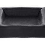 Bia Bed Kunstleer Hoes Hondenmand Zwart - Bia-2 60 x 50 x 12,5 cm