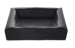 Bia Bed Kunstleer Hoes Hondenmand Zwart - Bia-3 70 x 60 x 15 cm