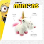 Minions So Fluffy Unicorn Pluche Wit - 19,8 x 7,4 x 15,2 cm