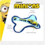 Minions Canvas Bot Met Piep Blauw / Wit - 21 x 14,2 x 5 cm