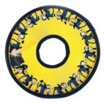 Minions Canvas Frisbee Geel - 25 x 25 x 1,2 cm