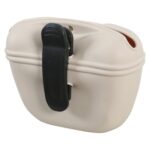 Zolux Beloningszakje Snackzakje Silicone Beige - 13 x 6 x 11 cm