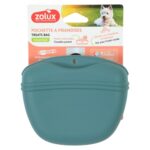 Zolux Beloningszakje Snackzakje Silicone Blauw - 13 x 6 x 11 cm