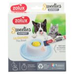 Zolux Sweeties Expert Likplaat / Lik Bowl Antislip - 14,5 x 4,5 x 14,5 cm