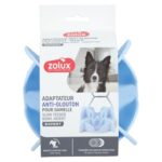 Zolux Slowfeeder / Inzet Stuk Voor Voerbak Silicone Blauw - 17,5 x 17,5 x 4,5 cm