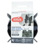 Zolux Slowfeeder / Inzet Stuk Voor Voerbak Silicone Grijs - 13,5 x 13,5 x 3,5 cm