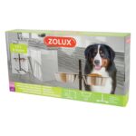 Zolux Voerstandaard Voerbak / Waterbak Verstelbaar Rvs - 2 x 2,5 l 24,5 cm 53,5 x 51 x 2