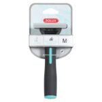 Zolux Anah Carding Super Brush Zwart / Blauw - M 7 x 2,5 x 15 cm