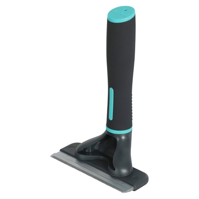 457330.jpg Zolux Anah Carding Super Brush Zwart / Blauw - L 10 x 2,5 x 15 cm