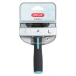 Zolux Anah Carding Super Brush Zwart / Blauw - L 10 x 2,5 x 15 cm