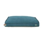 Zolux Hondenkussen Toscane Hoekig Gerecyclede Vulling Blauw - 110 x 70 x 20 cm