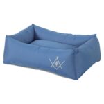 Zolux Hondenmand 4 Seasons Waterafstotend Polyester Hoekig Blauw - 74 x 60 x 23,5 cm