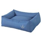 Zolux Hondenmand 4 Seasons Waterafstotend Polyester Hoekig Blauw - 96 x 79 x 30,5 cm