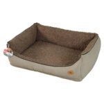 Zolux Hondenmand Billy Hoekig Gerecycled Bruin - 63 x 51 x 25 cm