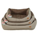 Zolux Hondenmand Billy Hoekig Gerecycled Bruin - 81 x 69 x 28 cm
